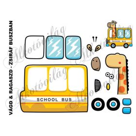 Vágd és ragaszd- ZSIRÁF BUSZBAN