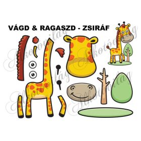 Vágd és ragaszd- ZSIRÁF