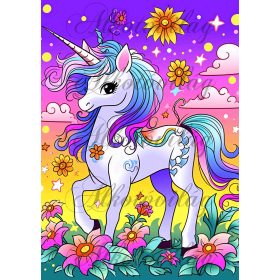 Párnablokk-vászontáska blokk unikornissal 5