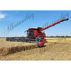 Párnablokk - vászontáska blokk kombájnnal 2