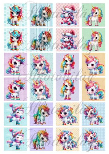 Unikornisos memóriakártya