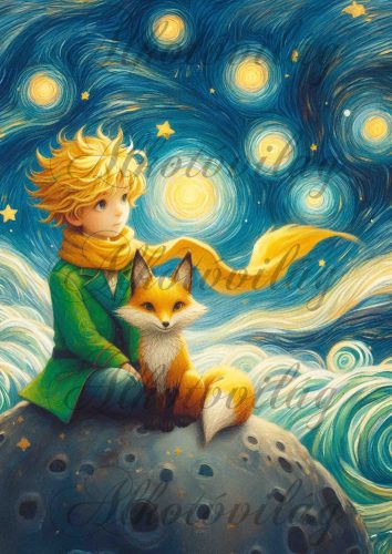 Kis Herceg a rókával 2 - PÁRNABLOKK, VÁSZONTÁSKA BLOKK, PATCHWORK BLOKK, UZSONNÁSTASAK BLOKK