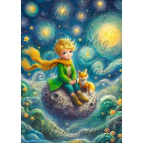   Kis Herceg a rókával 5 - PÁRNABLOKK, VÁSZONTÁSKA BLOKK, PATCHWORK BLOKK, UZSONNÁSTASAK BLOKK