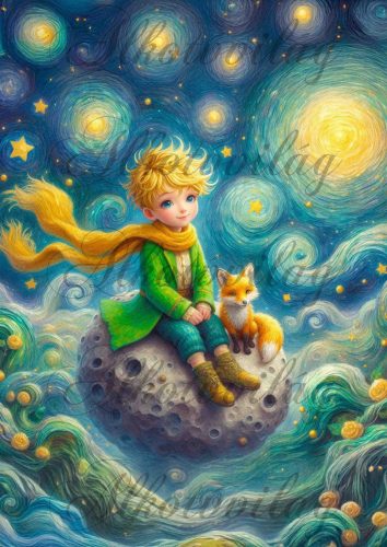 Kis Herceg a rókával 5 - PÁRNABLOKK, VÁSZONTÁSKA BLOKK, PATCHWORK BLOKK, UZSONNÁSTASAK BLOKK