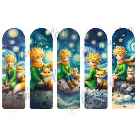 Kis Herceg a rókával könyvjelzőkön 17,5 x 5 cm