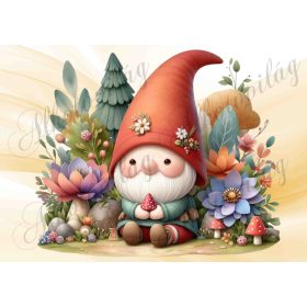   Manók virágokkal és gombával - PÁRNABLOKK, VÁSZONTÁSKA BLOKK, PATCHWORK BLOKK, UZSONNÁSTASAK BLOKK