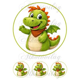   Süsü barátja plüss hatással, cuki sárkány 20 és 6 cm átmérőjű körökben