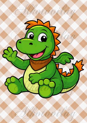 Süsü barátja, cuki sárkány - PÁRNABLOKK, VÁSZONTÁSKA BLOKK, PATCHWORK BLOKK, UZSONNÁSTASAK BLOKK