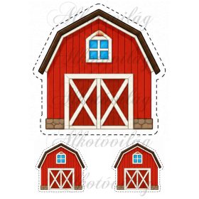 Farm ház, csűr