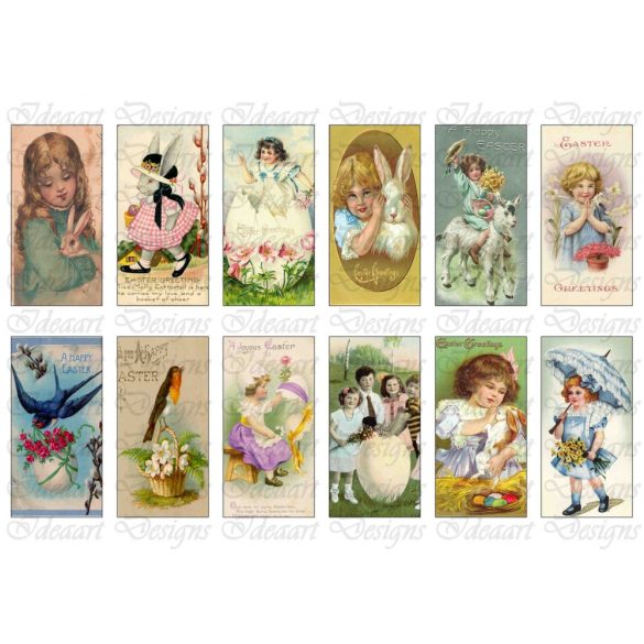 Húsvéti mini kártyák