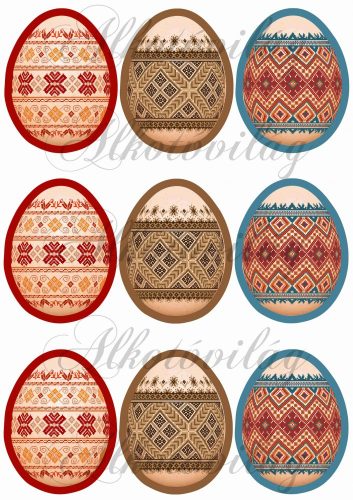 folklore style eggs
