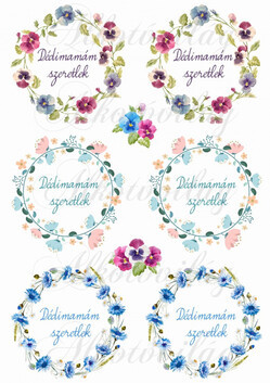 Koszorúk - dédimamám szeretlek