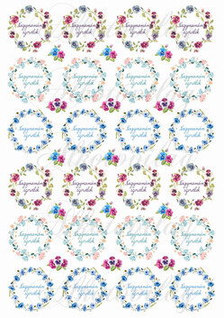 Koszorúk anyák napjára- NAGYMAMÁM SZERTLEK - MINIBEN