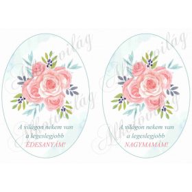 A világon nekem van... 2 db OVÁLIS