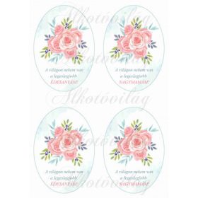 A világon nekem van... 4 db OVÁLIS