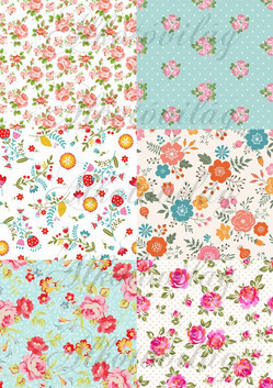 Tavaszi patchwork blokkok