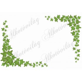   Fotóháttér borostyán sarokdíszek fehér háttérrel termékfotózáshoz