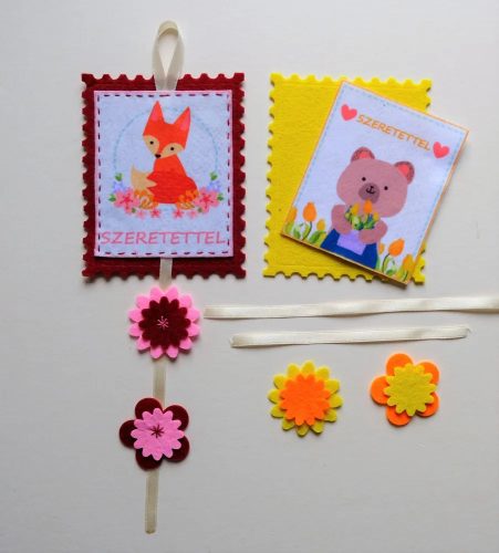 mintás barkácsfilc csomag 