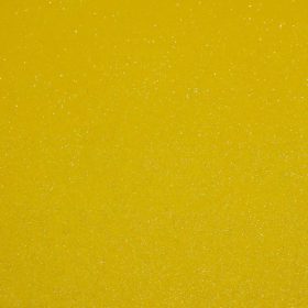 Csillámos filc anyag - 20x30 cm - CITROMSÁRGA