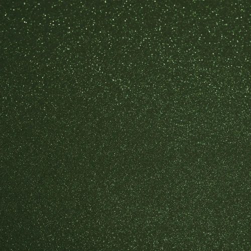 Csillámos filc anyag - 20x30 cm - SÖTÉTZÖLD
