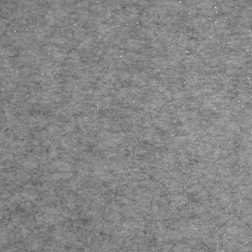Csillámos filc anyag - 20x30 cm - VILÁGOS SZÜRKE MELANGE
