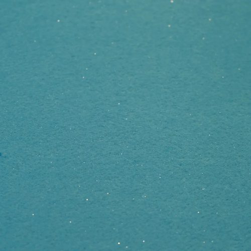 Csillámos filc anyag - 20x30 cm - TÜRKIZ