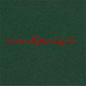   Puha egyszínű filc anyag SÖTÉTZÖLD - 90 cm széles - 50 cm egységenként