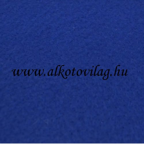 Puha egyszínű filc anyag KIRÁLYKÉK - 90 cm széles - 50 cm egységenként