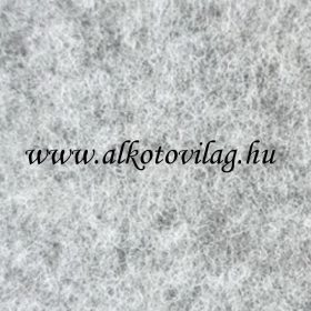   Puha egyszínű filc anyag VILÁGOSSZÜRKE MELANGE - 90 cm széles - 50 cm egységenként