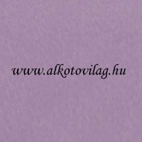   Puha egyszínű filc anyag VILÁGOSLILA - 90 cm széles - 50 cm egységenként