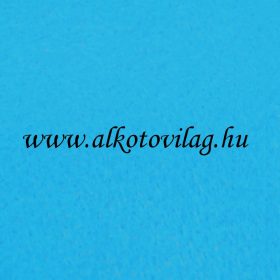   Puha egyszínű filc anyag ÉGSZÍNKÉK - 90 cm széles - 50 cm egységenként