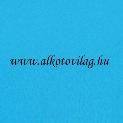 Puha egyszínű filc anyag ÉGSZÍNKÉK - 90 cm széles - 50 cm egységenként