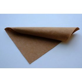   Közép puhaságú egyszínű filc anyag KARAMELLBARNA - 20x30 cm