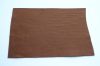 medium soft monochrome felt material bear brown - 20x30 cm