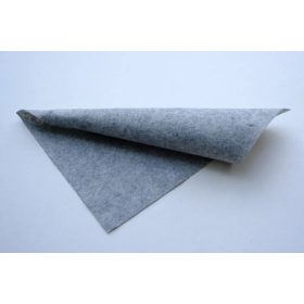   Közép puhaságú egyszínű filc anyag VILÁGOSSZÜRKE MELANGE - 20x30 cm