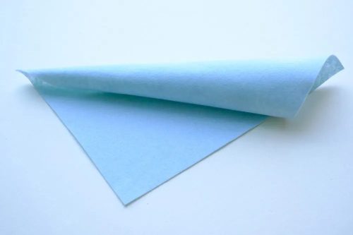 Közép puhaságú egyszínű filc anyag HALVÁNYKÉK - 20x30 cm