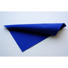   Közép puhaságú egyszínű filc anyag KIRÁLYKÉK - 20x30 cm