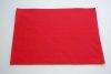 Közép puhaságú egyszínű filc anyag PIROS - 20x30 cm