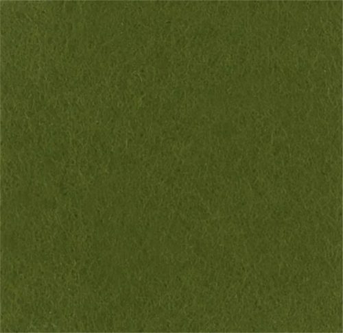 Közép puhaságú egyszínű filc anyag SÖTÉT MOHAZÖLD - méterben