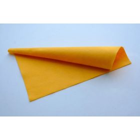   Közép puhaságú egyszínű filc anyag NAPSÁRGA - méterben