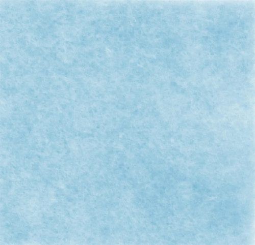 Közép puhaságú egyszínű filc anyag AZÚRKÉK MELANGE (FEHÉRREL) - méterben