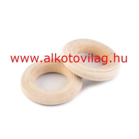 Fa karika - 24 mm külső átmérő - 5 db/csomag
