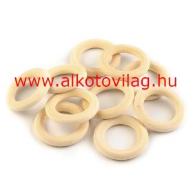 Fa karika - 40 mm külső átmérő - 5 db/csomag