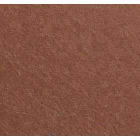 Gyapjúfilc- középbarna - 20x30 cm