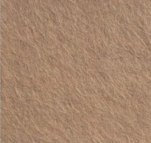 Gyapjúfilc- pasztell mogyoróbarna - 20x30 cm