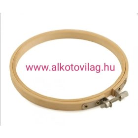 Fa hímzőkeret  - 18,5 cm KÜLSŐ ÁTMÉRŐ