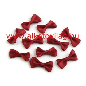 Mini szaténmasni - BORDÓ - CSOMAG ÁR (10 db)