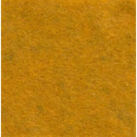   Közép puhaságú egyszínű filc anyag MUSTÁR MELANGE- méterben