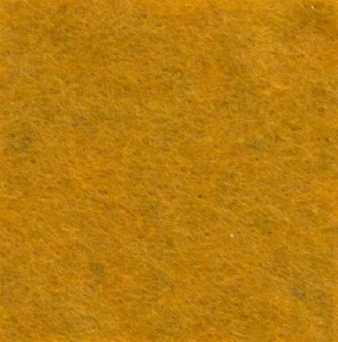 Közép puhaságú egyszínű filc anyag MUSTÁR MELANGE- méterben