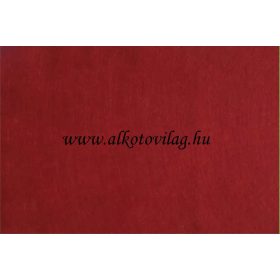 Pihe-puha egyszínű filc anyag 20 x 30 cm - BORDÓ